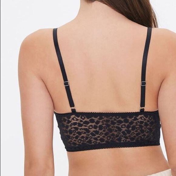 Lace Leopard print bralette - Picture 2 of 2